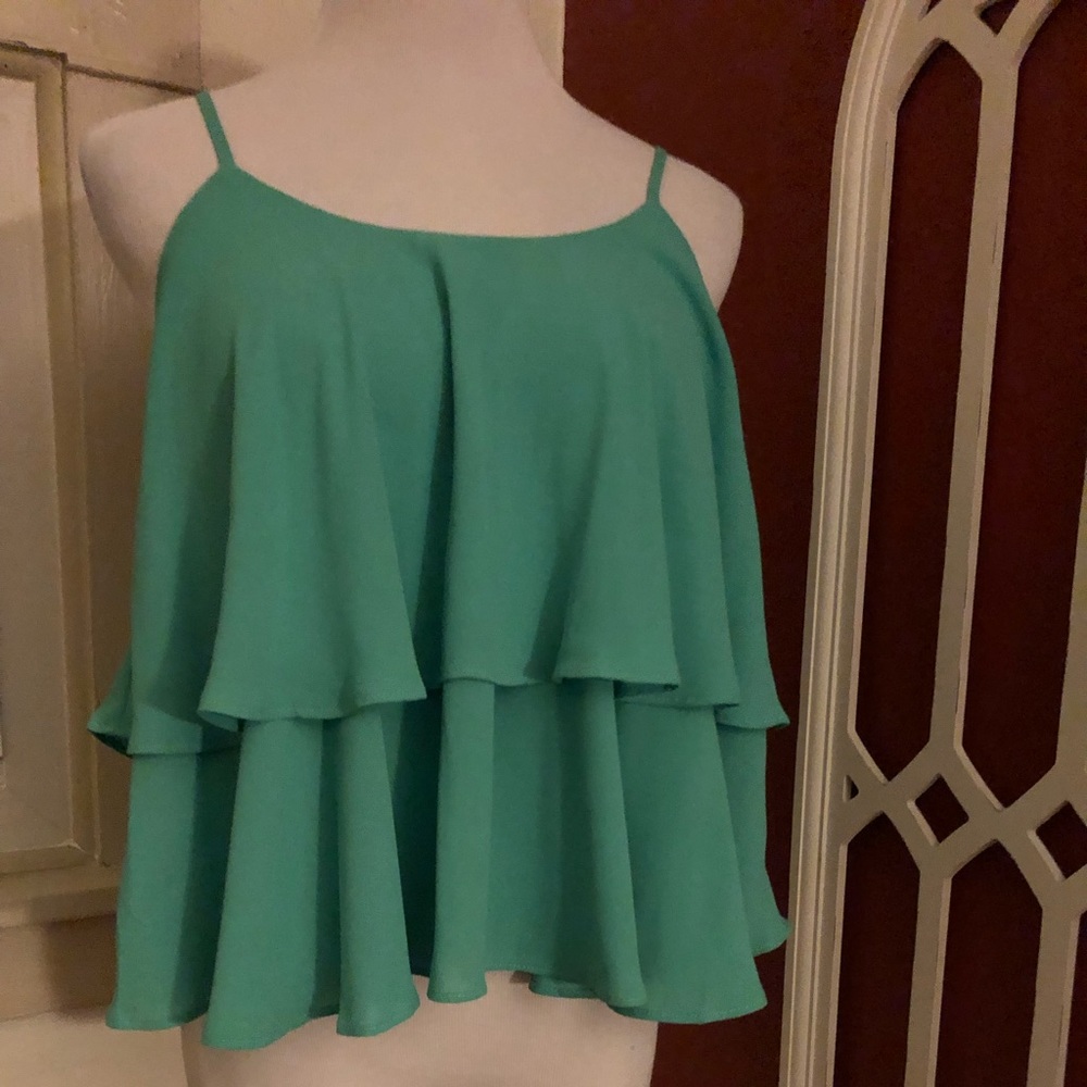 Pretty green swing top